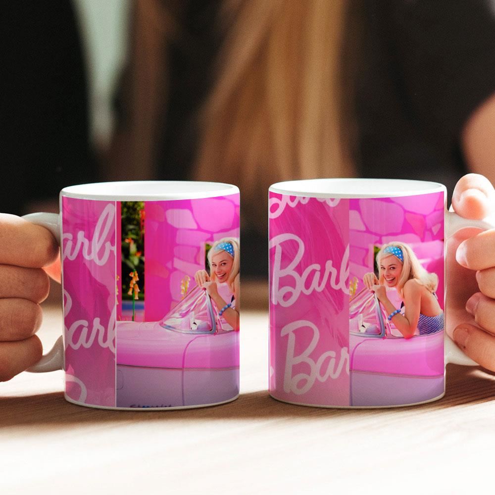Barbie In A Car Barbie Movie Mug Custom Mugs