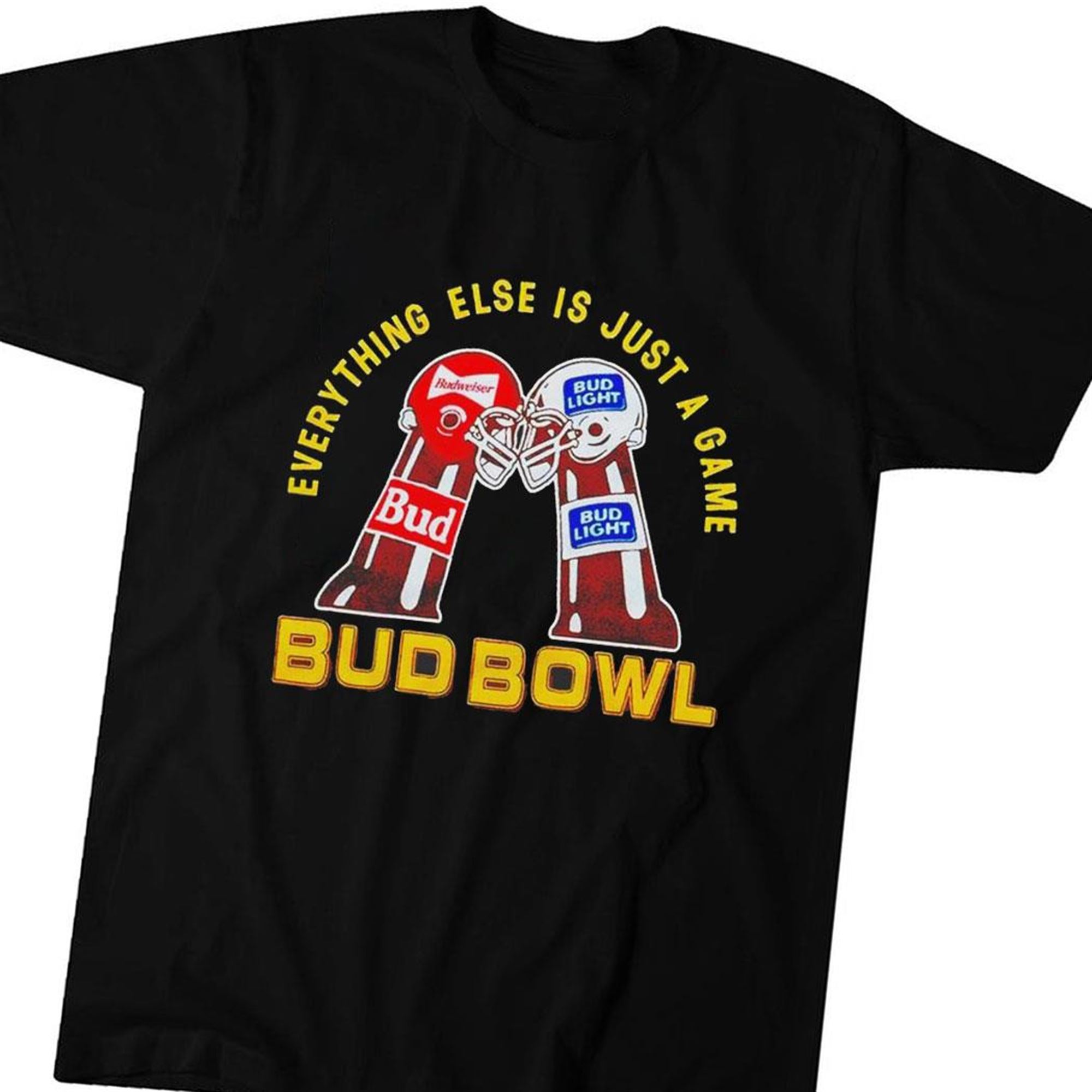 Budweiser Everything Else Is Just A Game Bud Bowl T-shirt