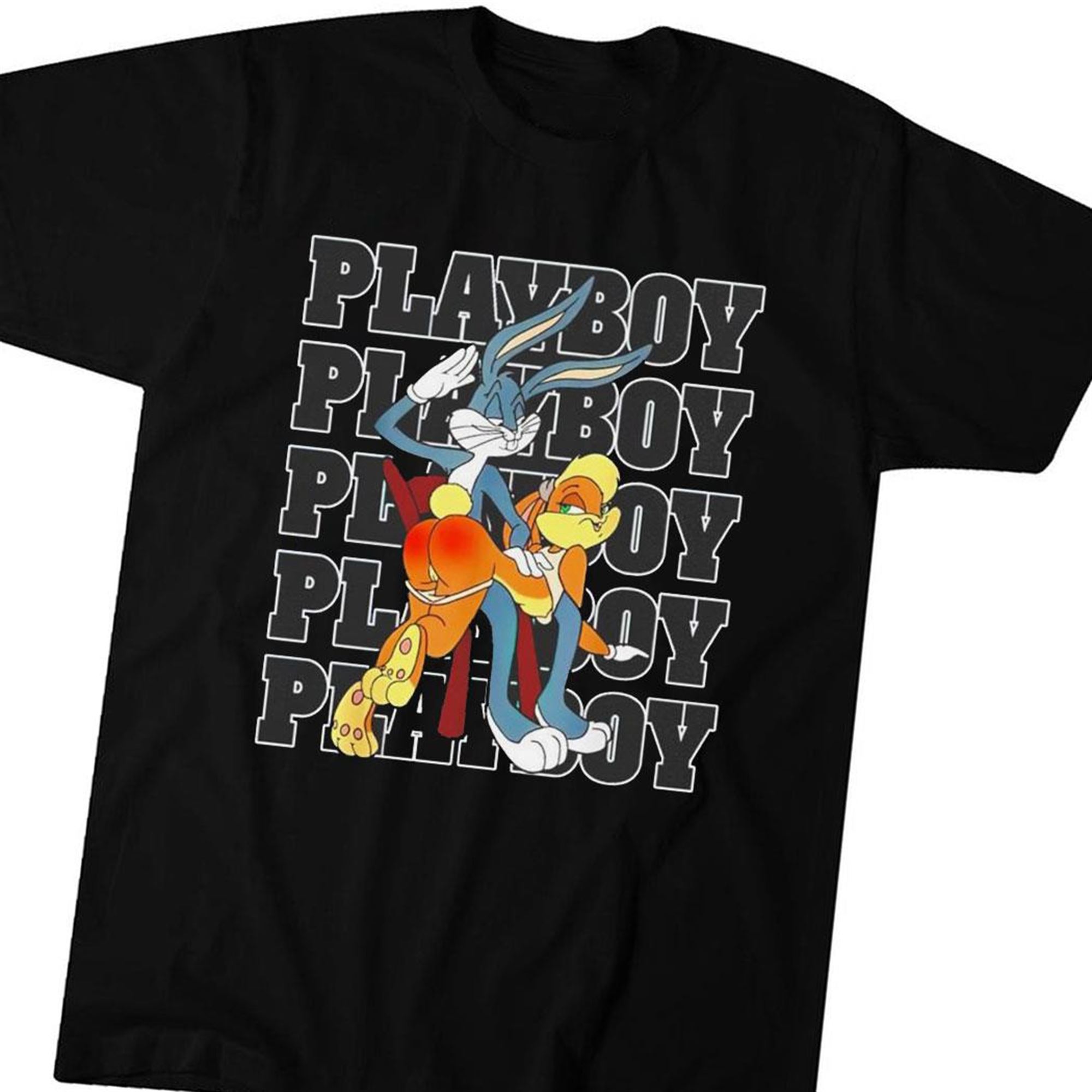 Bugs Bunny And Lola Playboy T-shirt