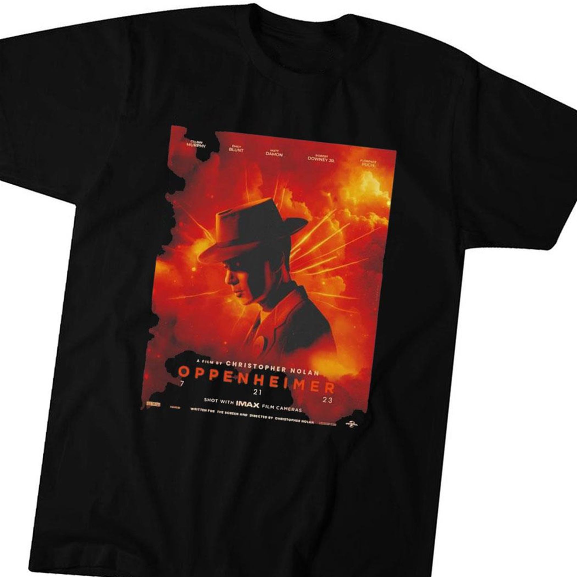 Christopher Nolan 15 Days Until Oppenheimer T-shirt