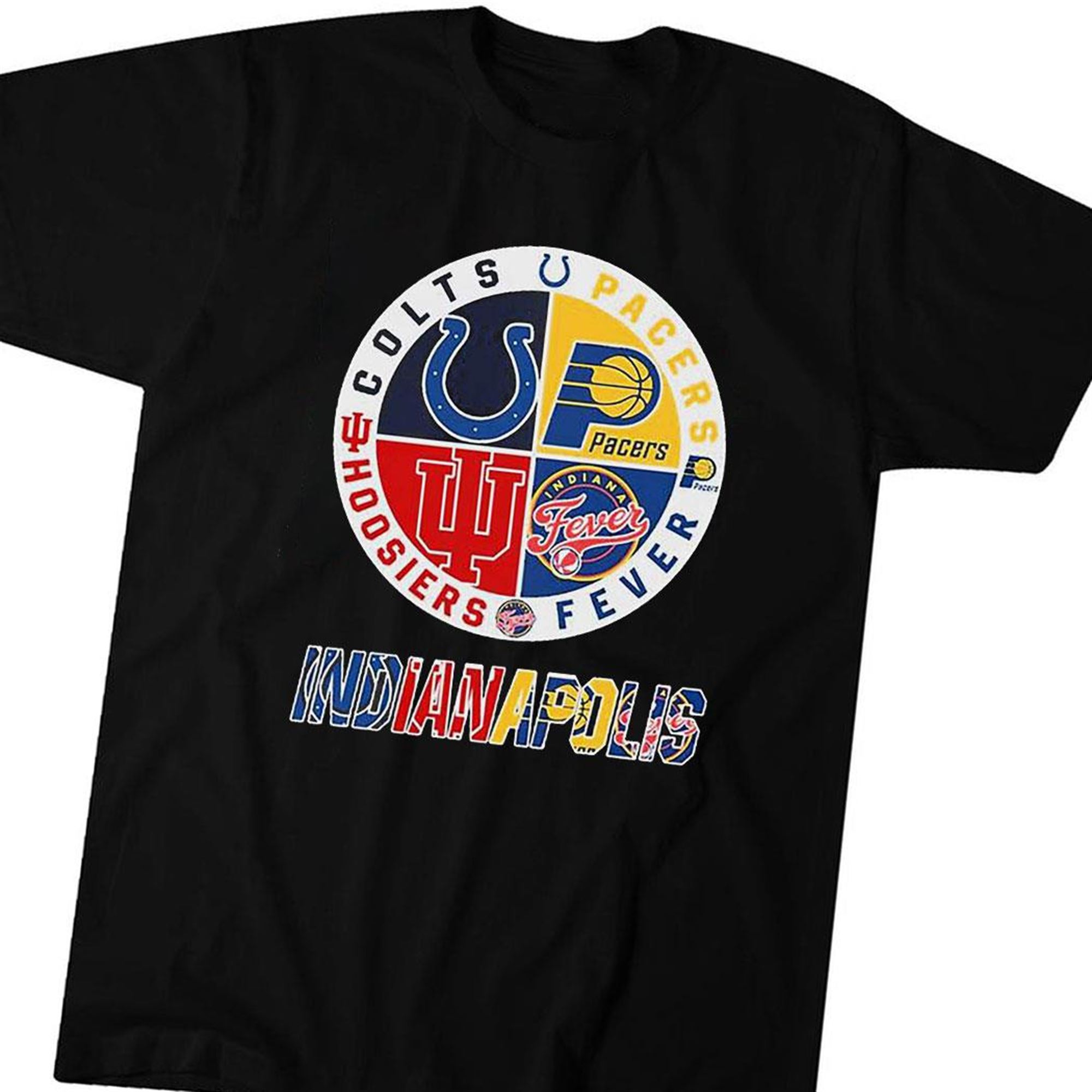 Indianapolis Colts Pacers Fever And Hoosiers Sports Teams T-shirt Hoodie