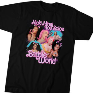 4 nicki minaj x ice spice barbie world t shirt