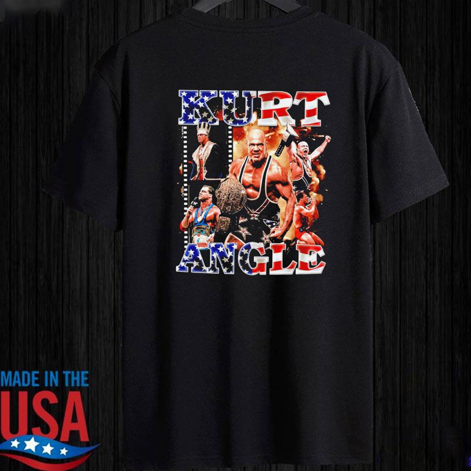 Official Kurt Angle The Game T-shirt Ladies Tee