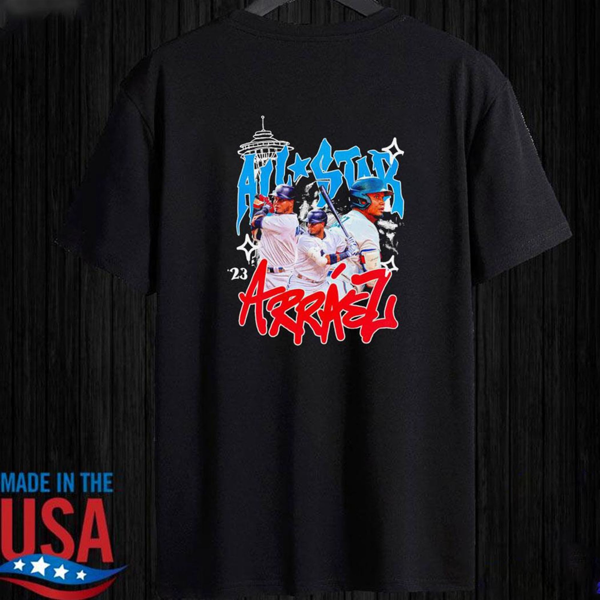 Official Luis Arraez All Star Game T-shirt Ladies Tee