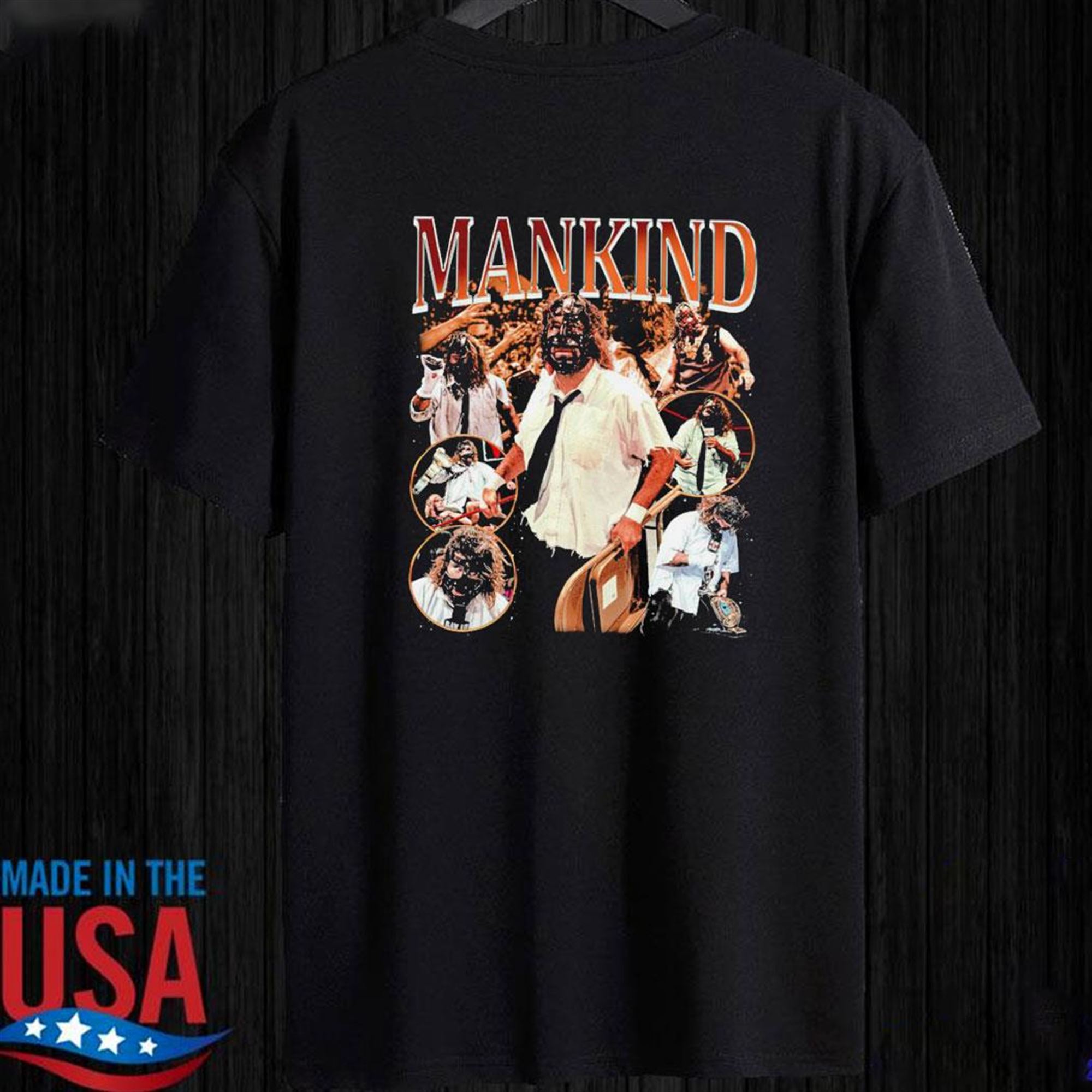 Official Mankind The Game T-shirt Ladies Tee