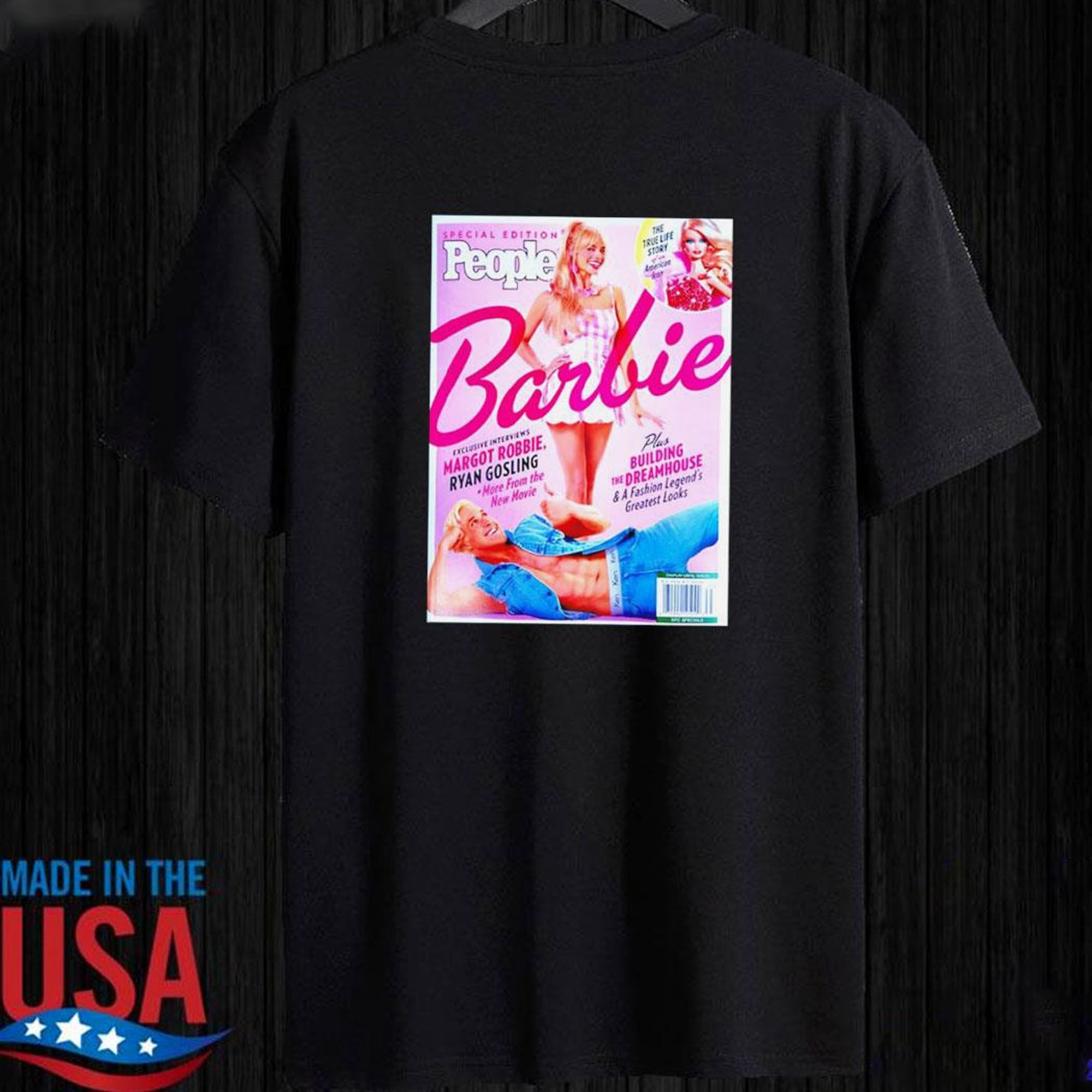Official People Barbie Exclusive Interview T-shirt Ladies Tee