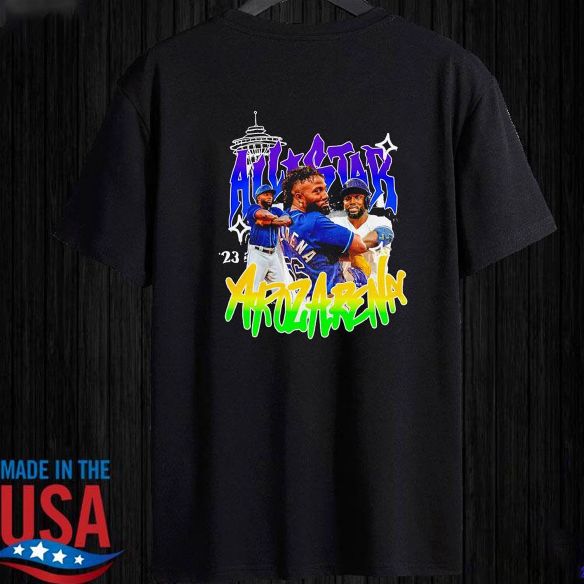 Official Randy Arozarena All Star Game T-shirt Ladies Tee Official Randy Arozarena All Star Game T-shirt Ladies Tee