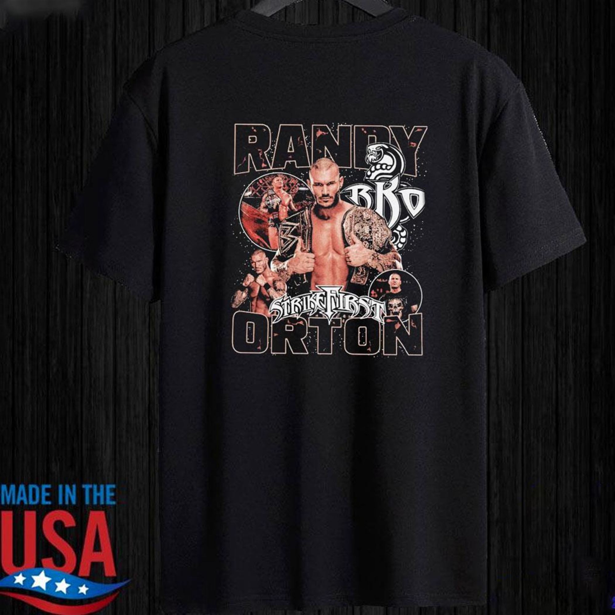 Official Randy Orton The Game T-shirt Ladies Tee Official Randy Orton The Game T-shirt Ladies Tee