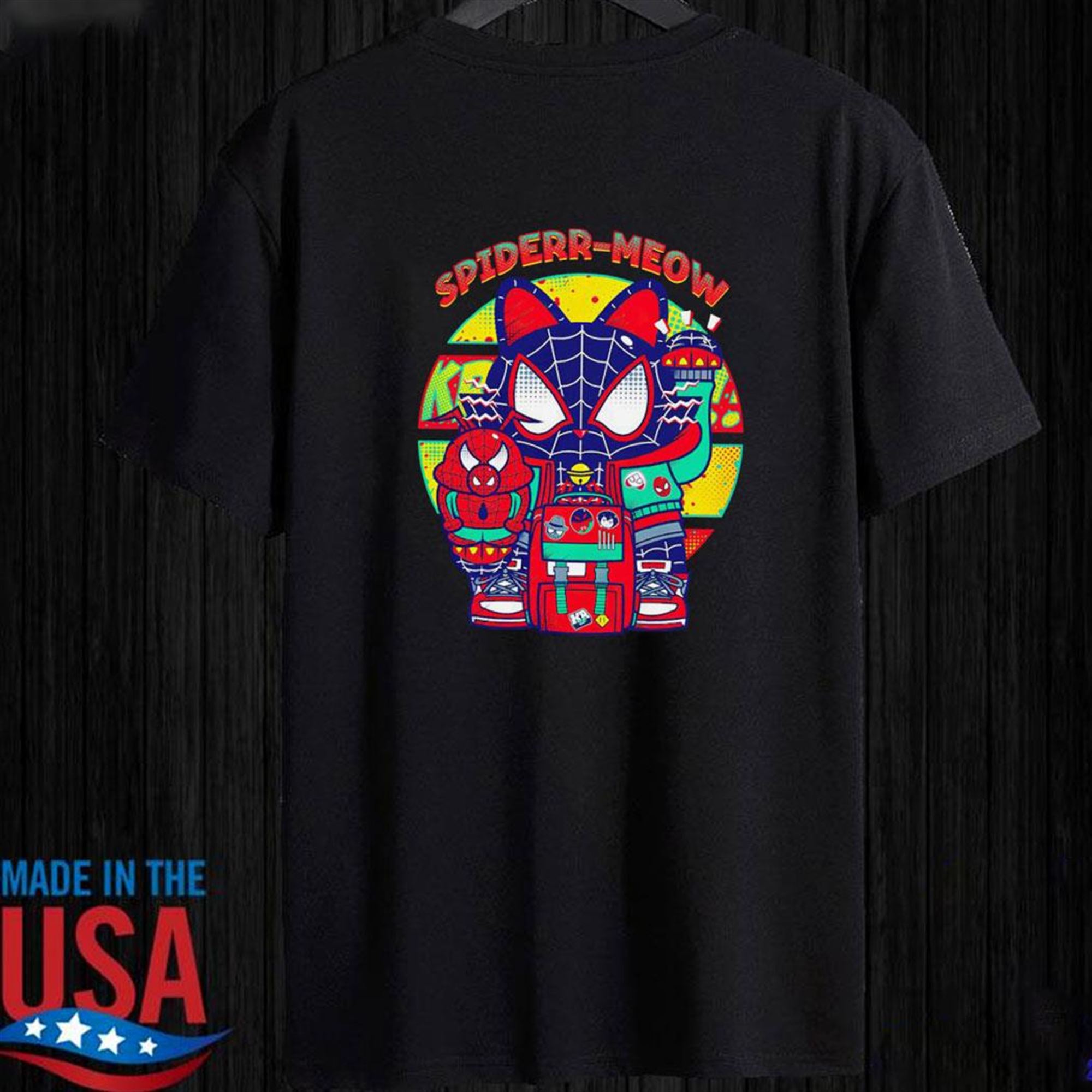 Official Spiderr Meow T-shirt Ladies Tee
