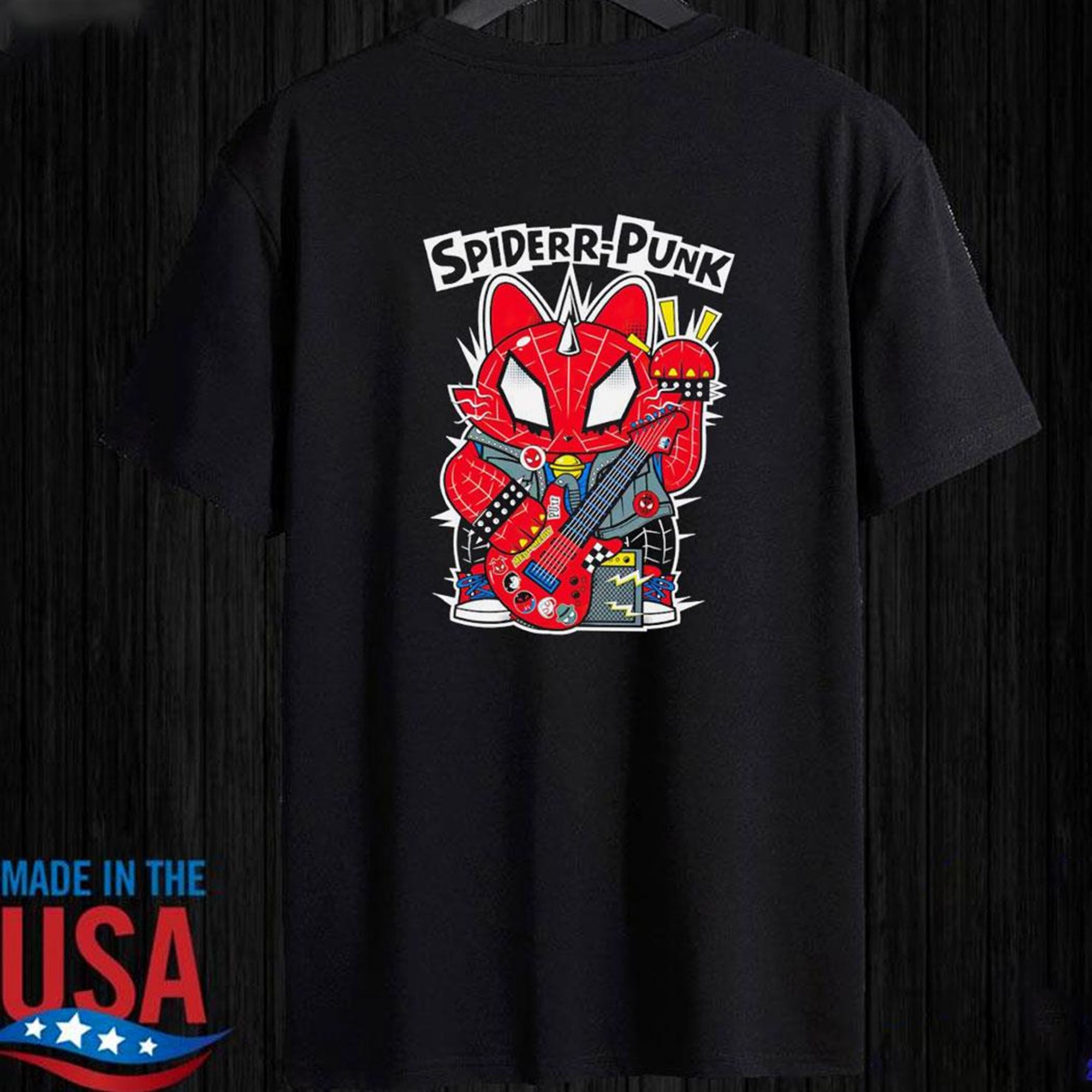 Official Spiderr Punk T-shirt Ladies Tee