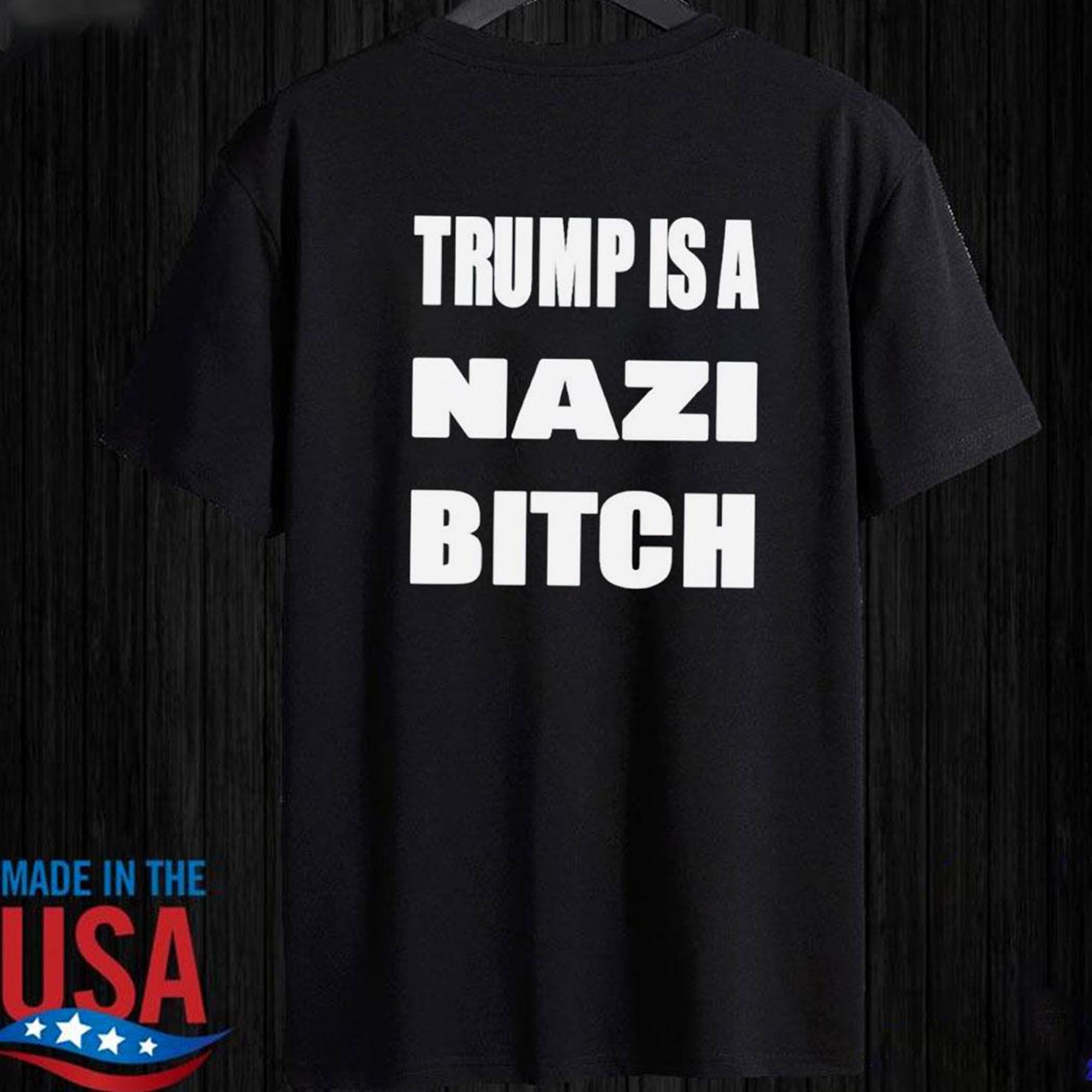 Official Trump Is A Nazi Bitch T-shirt Ladies Tee Official Trump Is A Nazi Bitch T-shirt Ladies Tee