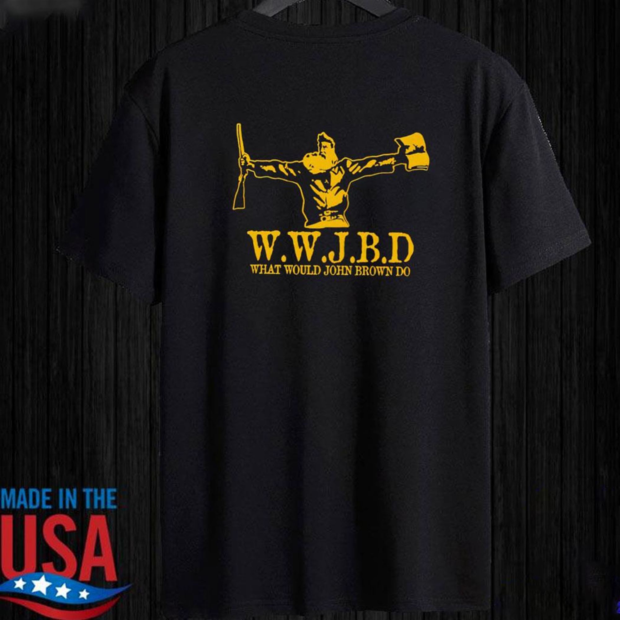 Official Wwjbd What Would John Brown Do T-shirt Ladies Tee