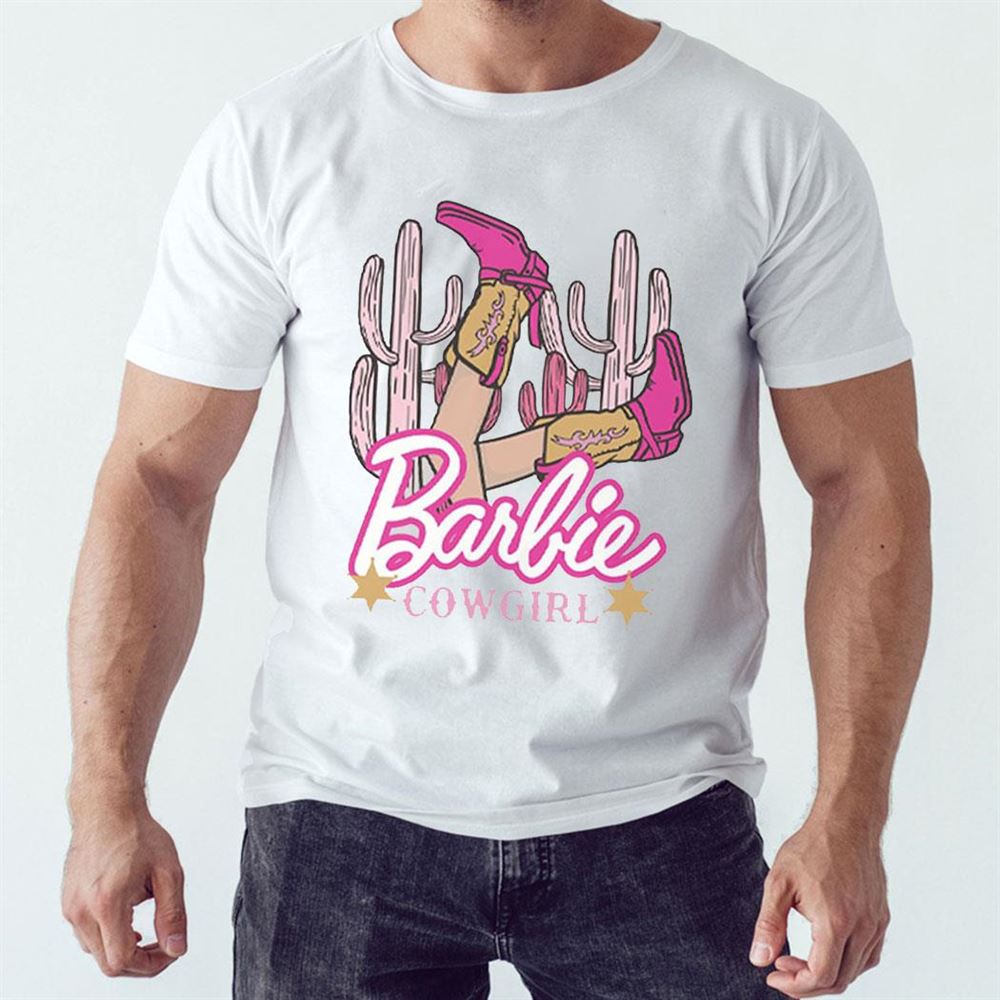 Barbie Cowgirl Bachelorette Party Shirt Ladies Tee