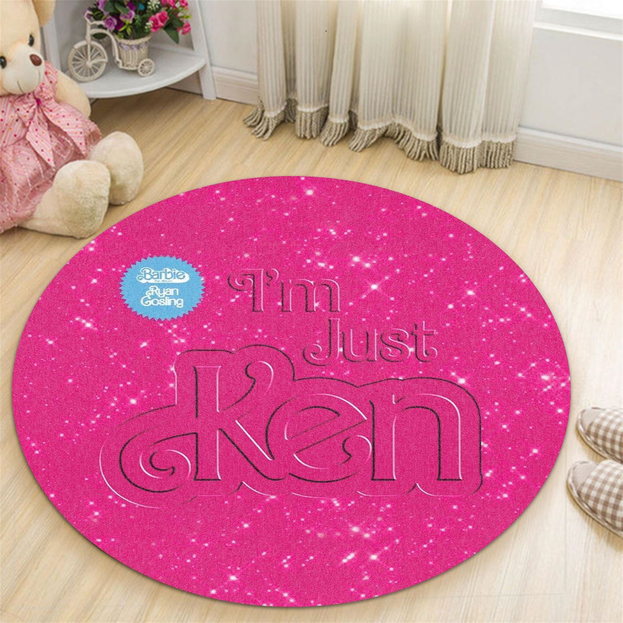 I’m Just Ken Barbie Ryan Gosling Round Rug