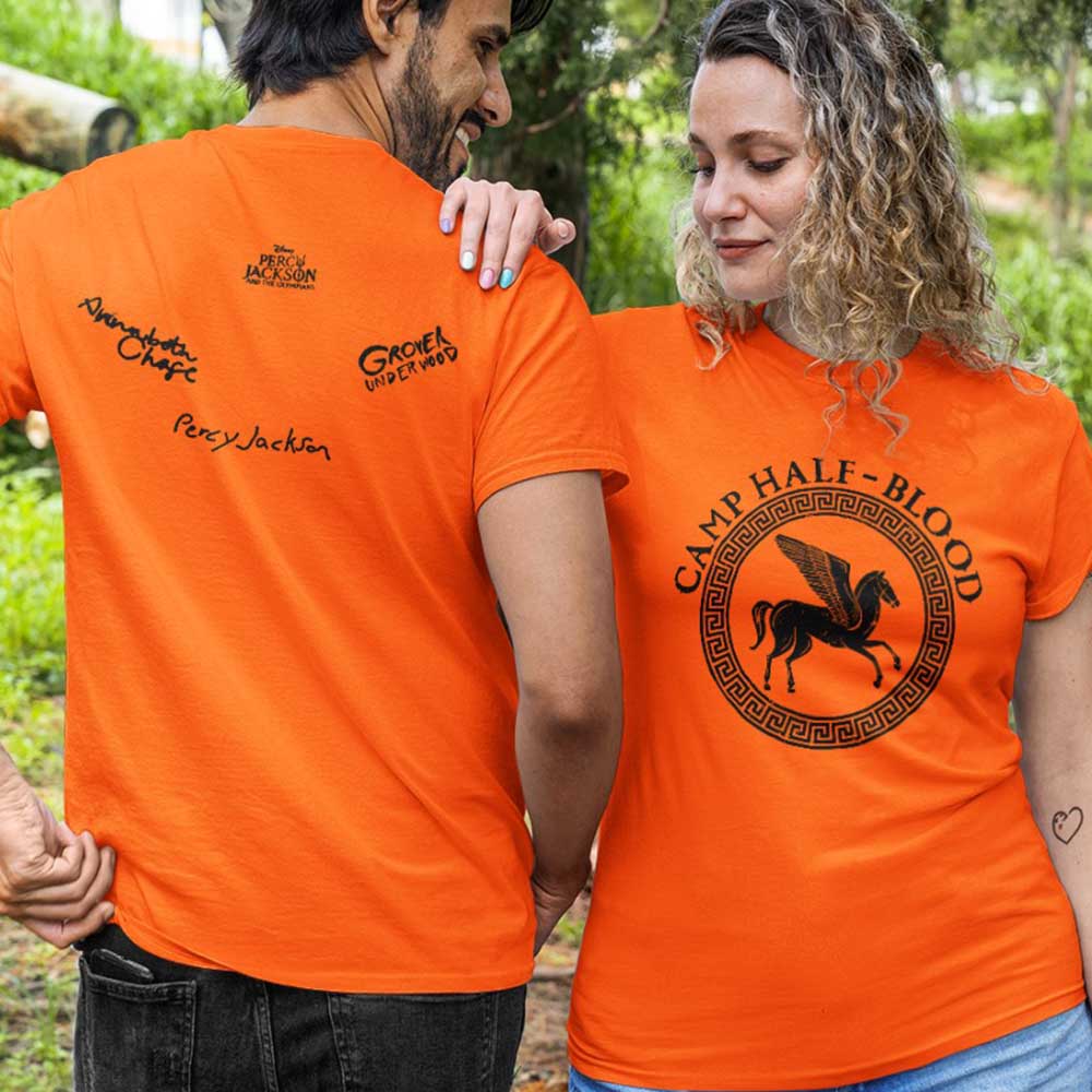 Percy Jackson Camp Half Blood Signatures Shirt