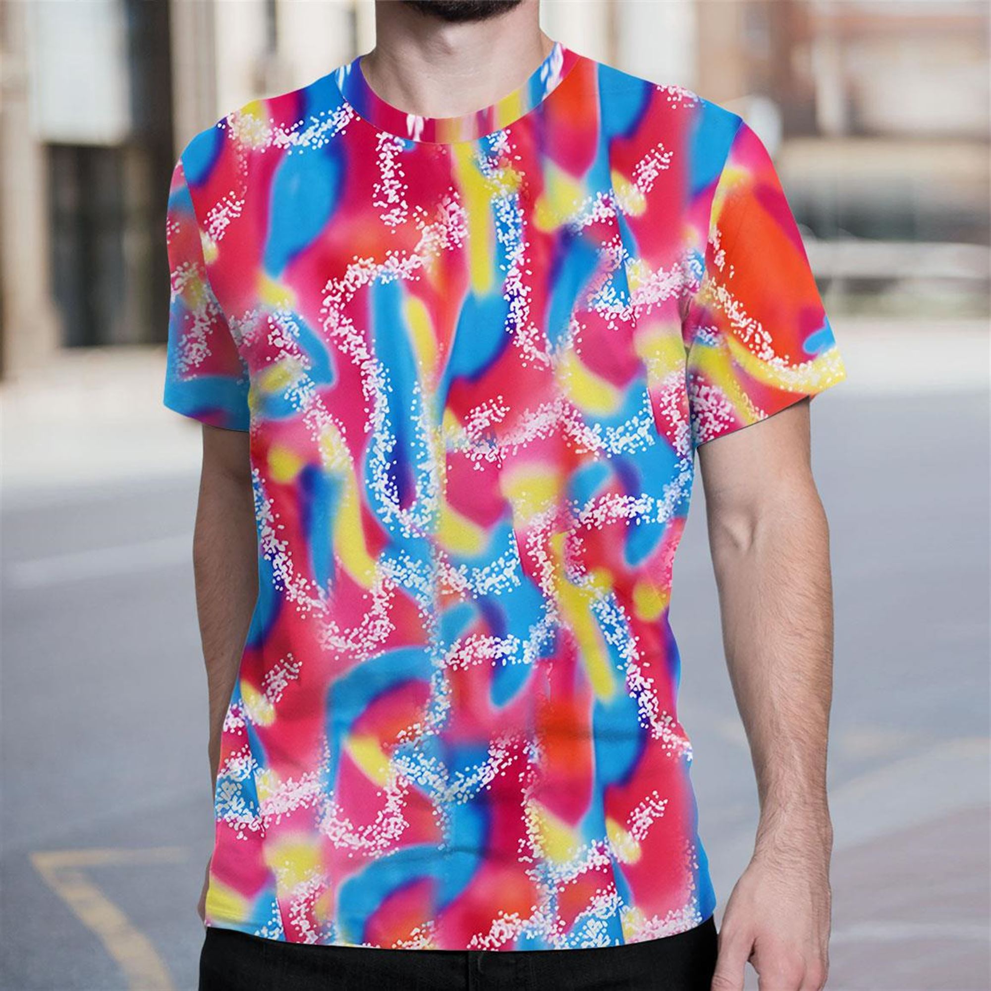 Barbie Ken Ryan Gosling Rainbow Jacket Shirt Halloween Costume