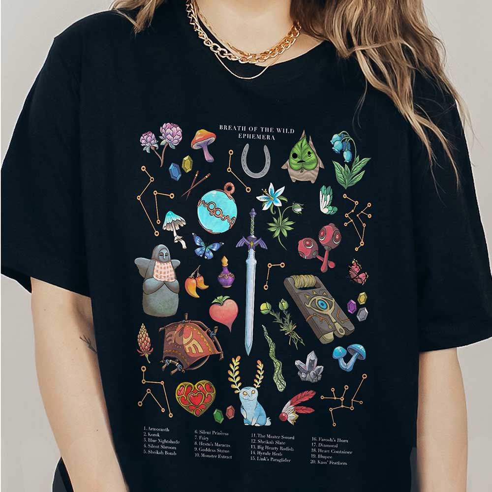 Breath Of The Wild Hylia Zelda Korok Shirt
