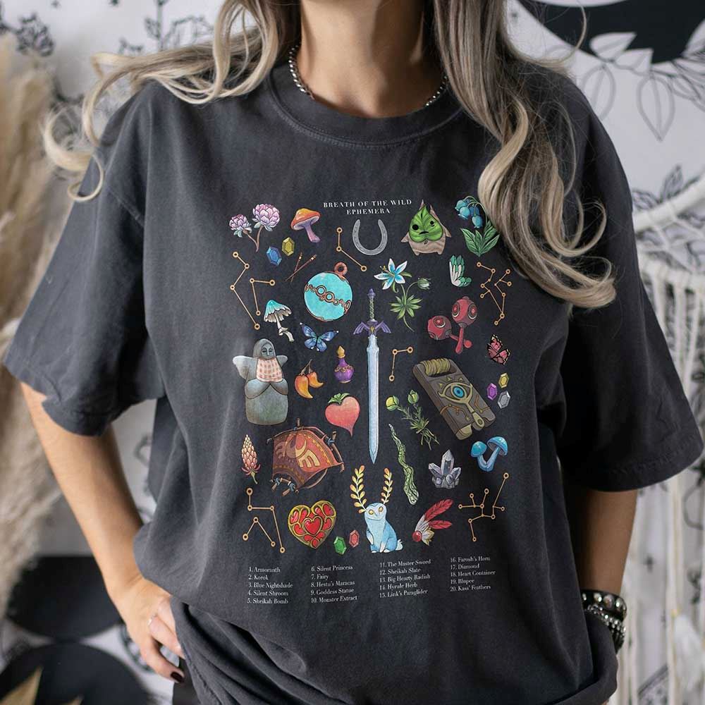 Breath Of The Wild Hylia Zelda Korok Shirt Breath Of The Wild Hylia Zelda Korok Shirt