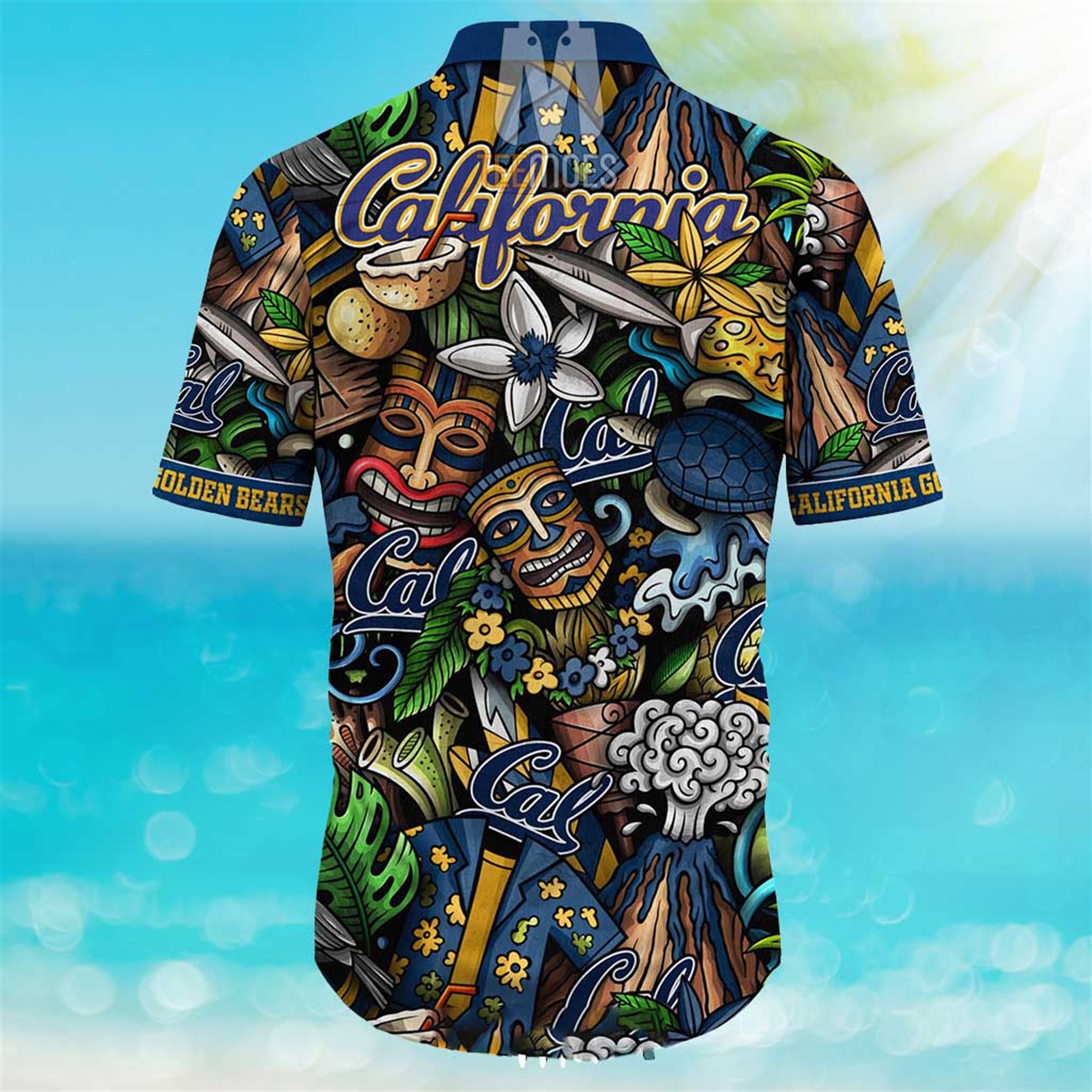 California Golden Bears Ncaa Mens Floral Special Design Hawaiian Shirt California Golden Bears Ncaa Mens Floral Special Design Hawaiian Shirt