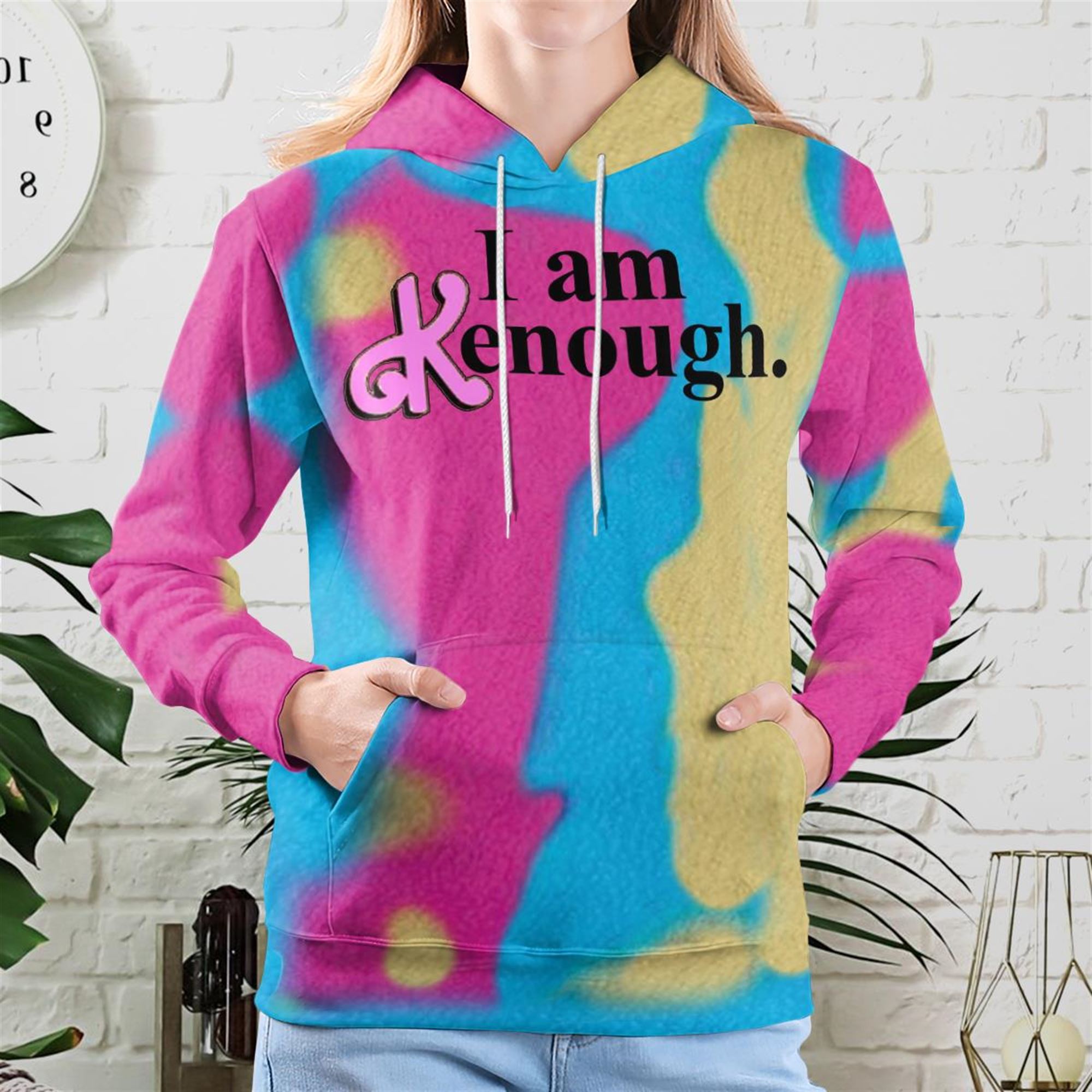 Ryan Gosling Ken I Am Kenough Hoodie Barbie