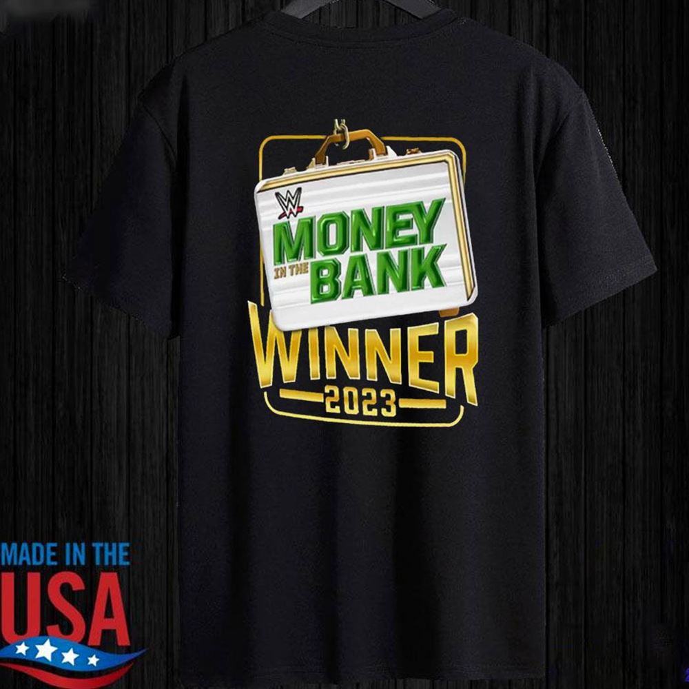 Money In The Bank White Briefcase 2023 T-shirt