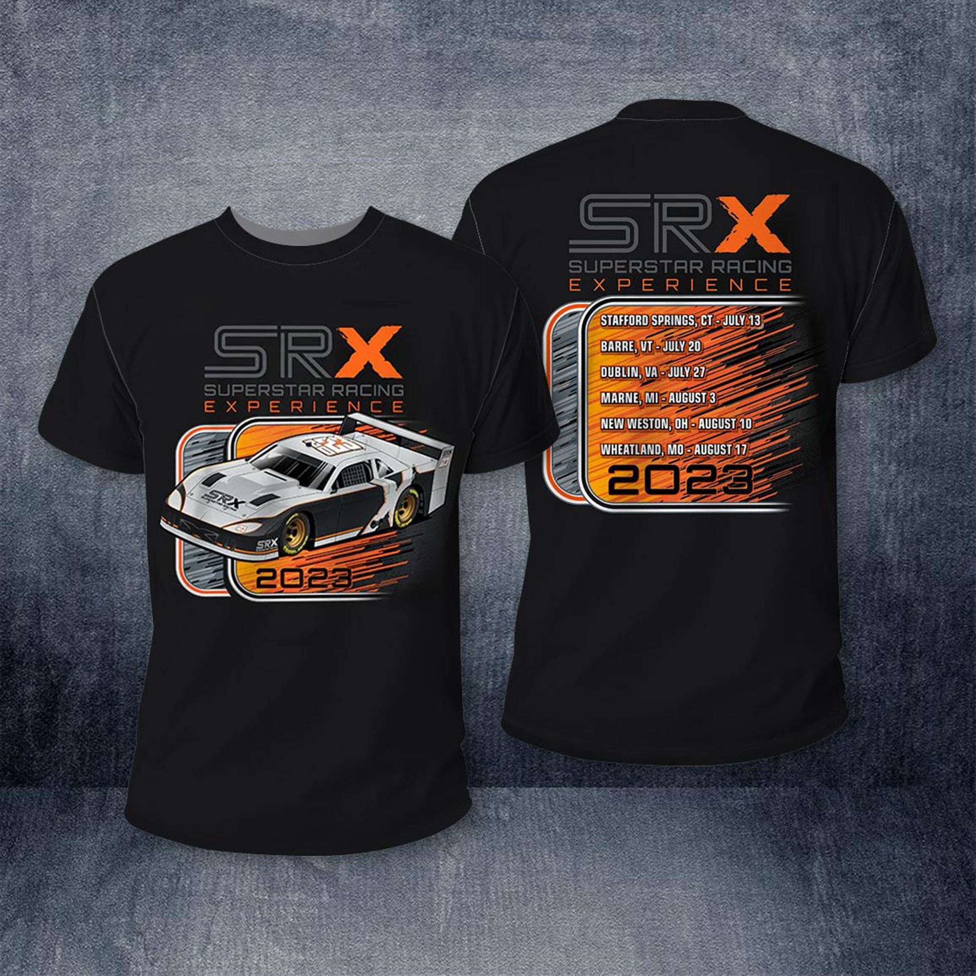 Schedule Srx Superstar Racing Experience Srx Rancingshop Tee Shirt