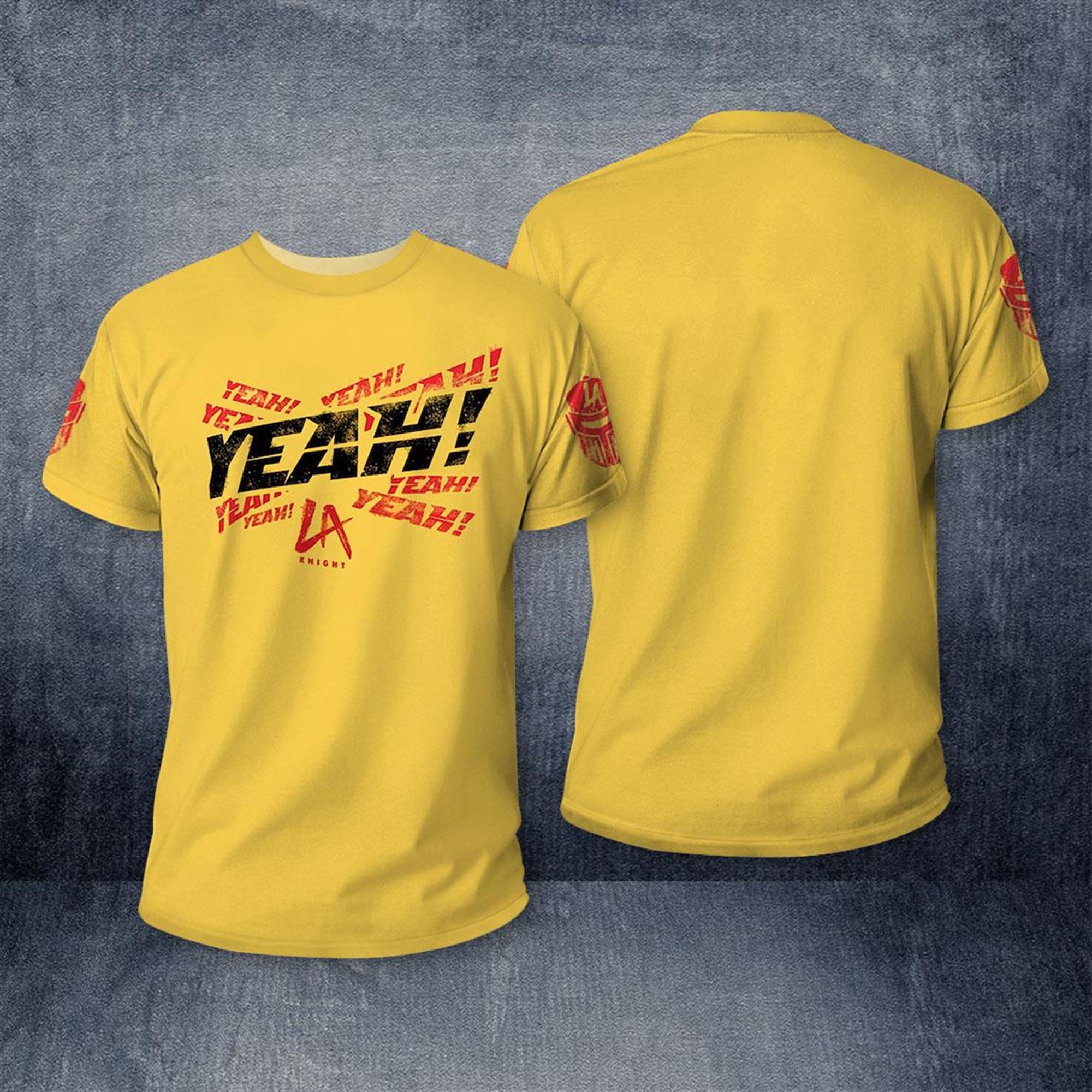 Yellow La Knight Yeah T-shirt