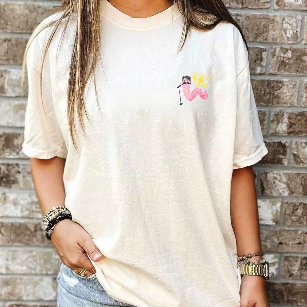 James Kennedy You’re A Worm With A Mustache Shirt