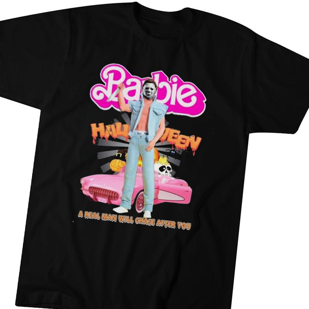Barbie Halloween Is Coming 2023 Horror Movie T-shirt