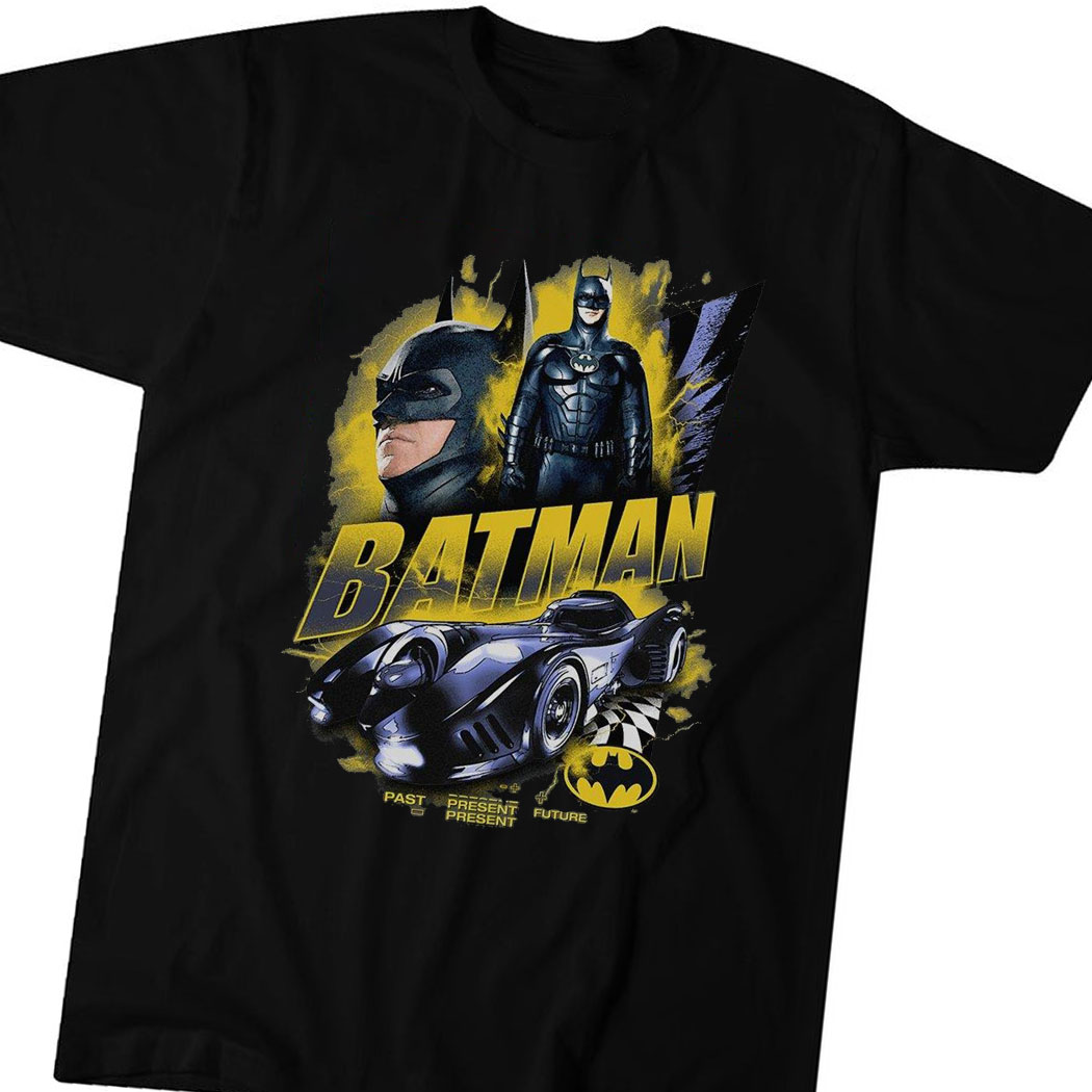 Batman The Flash Movie Past Present Future T-shirt