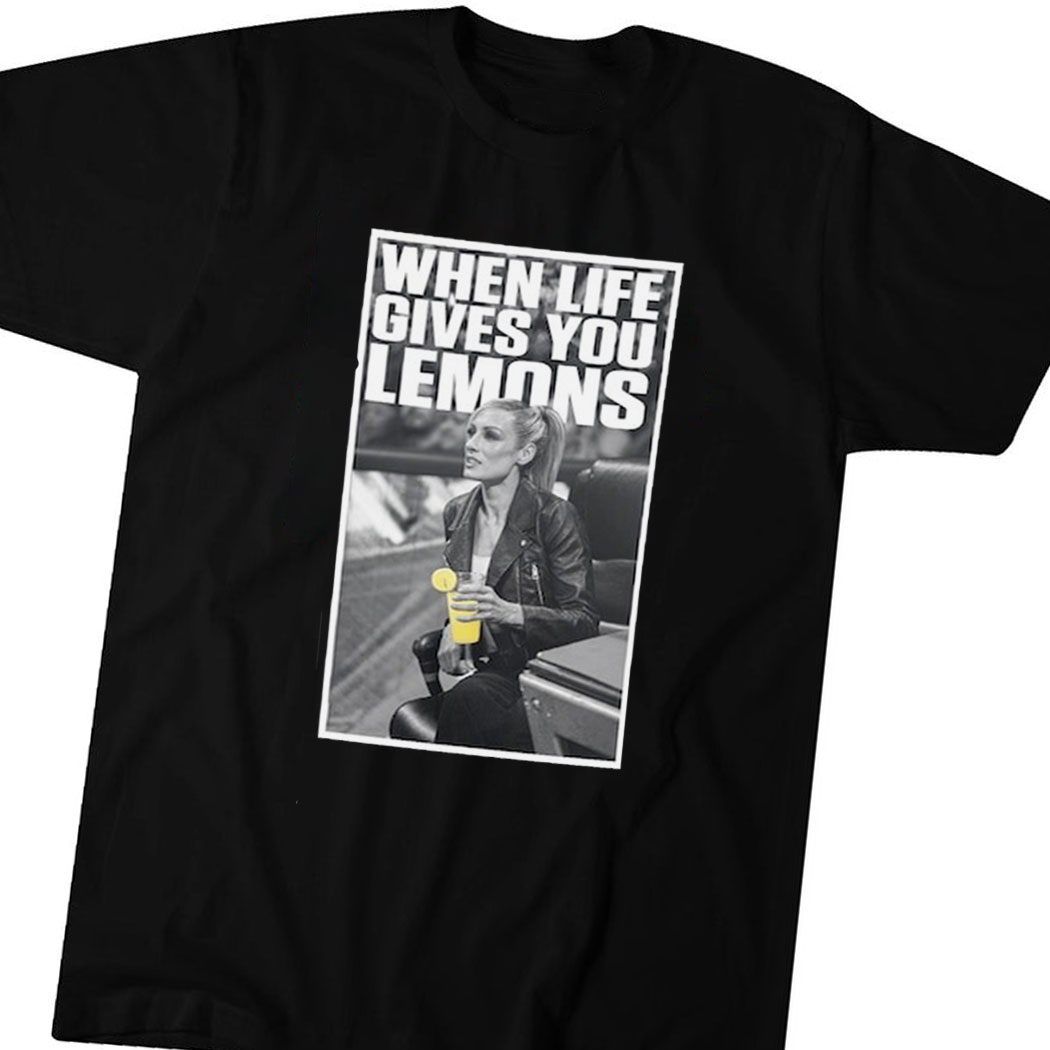 Becky Lynch When Life Gives You Lemons T-shirt