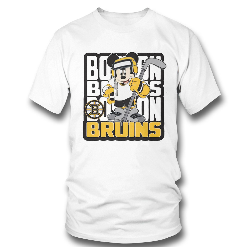 Boston Bruins Disney Mickey Mouse Shirt