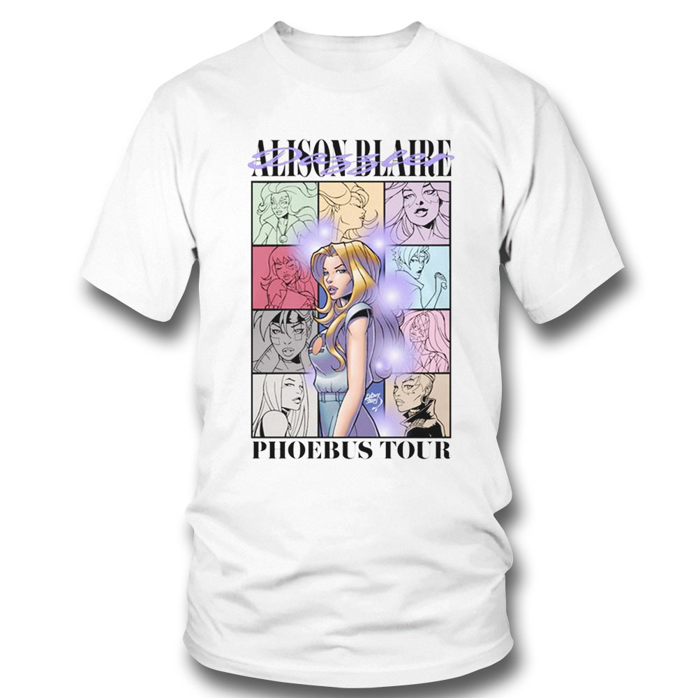 Dazzler Eras Alison Blaire Phoebus Tour Shirt
