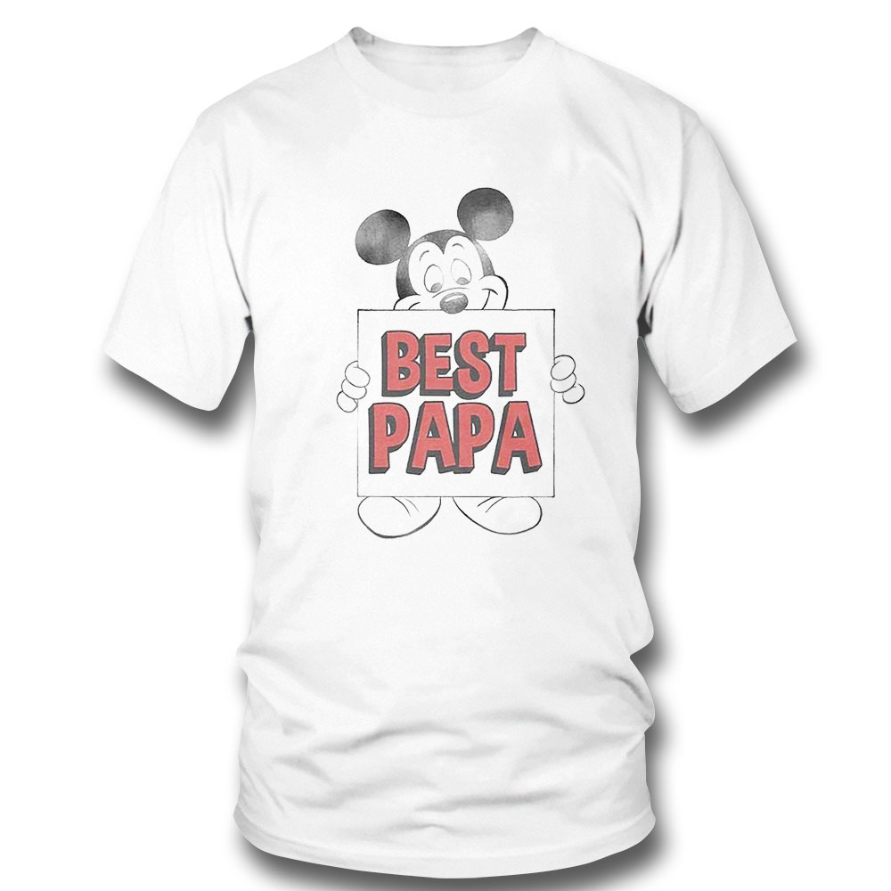 Disney Mickey Mouse Best Papa Shirt