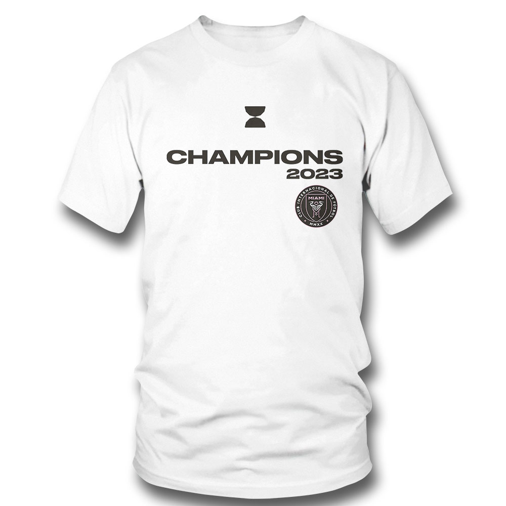 Inter Miami Cf Fanatics Branded 2023 Leagues Cup Champions T-shirt
