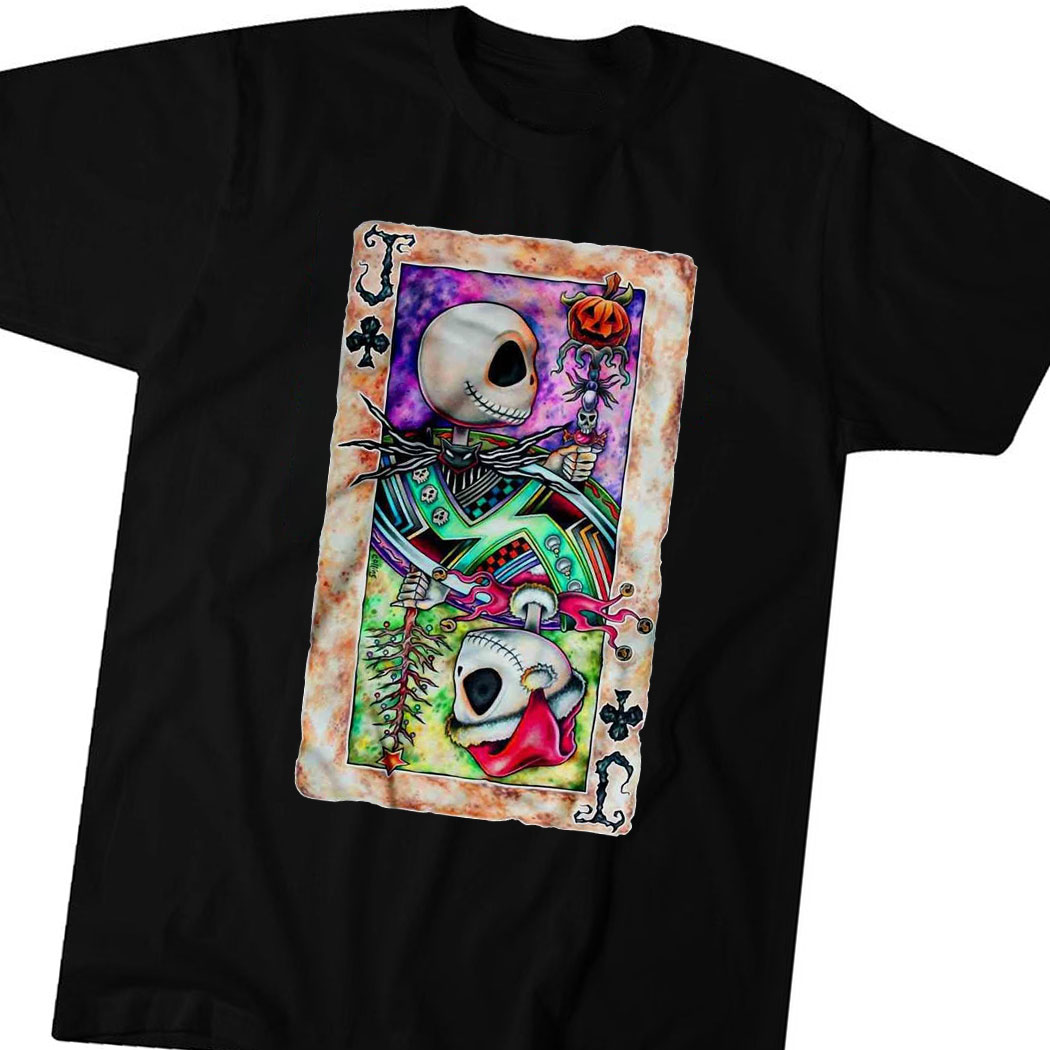 Jack Skellington Nightmare Before Christmas Halloween Shirt
