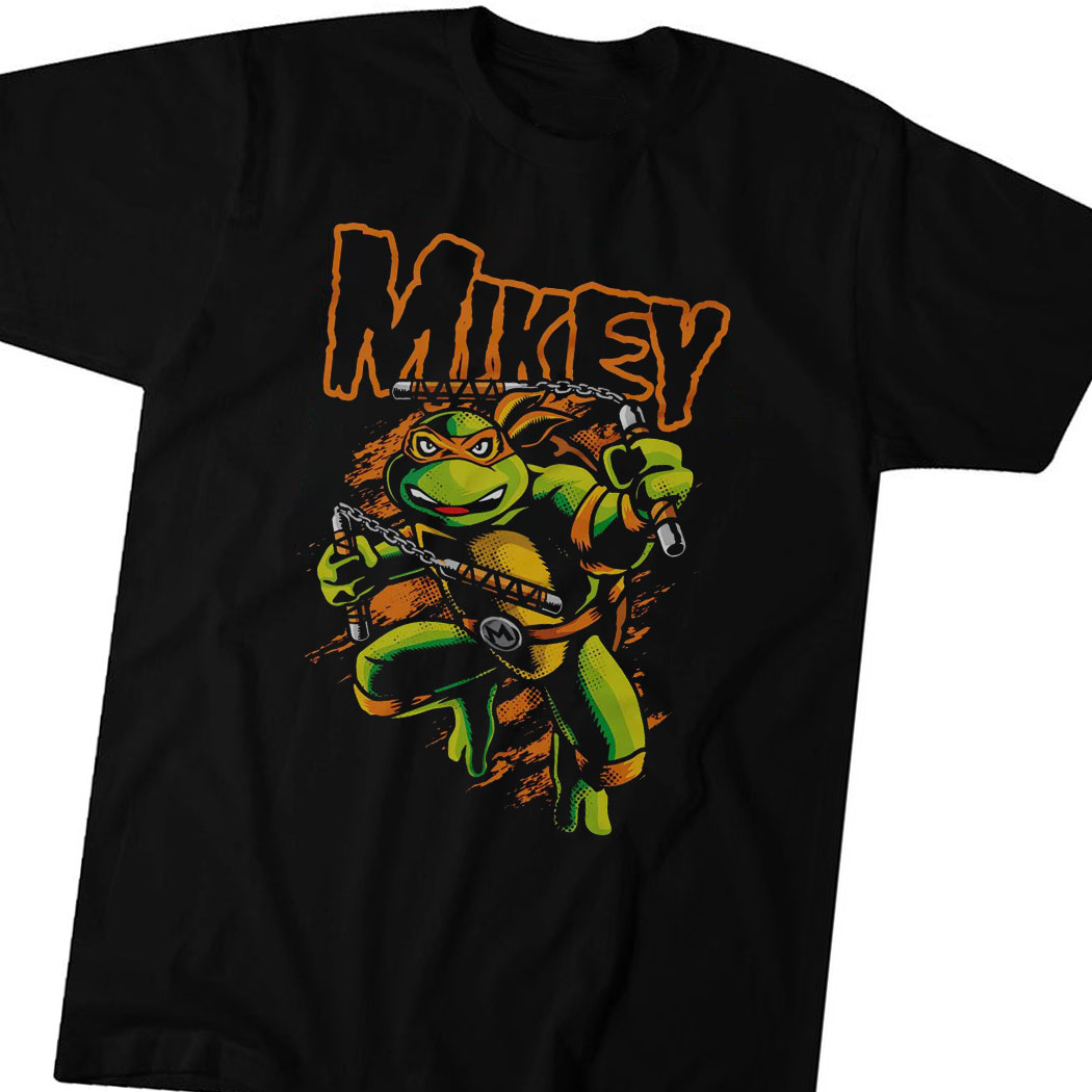 Mikey Cowabunga Shirt Teenage Mutant Ninja Turtles Mikey Cowabunga Shirt Teenage Mutant Ninja Turtles