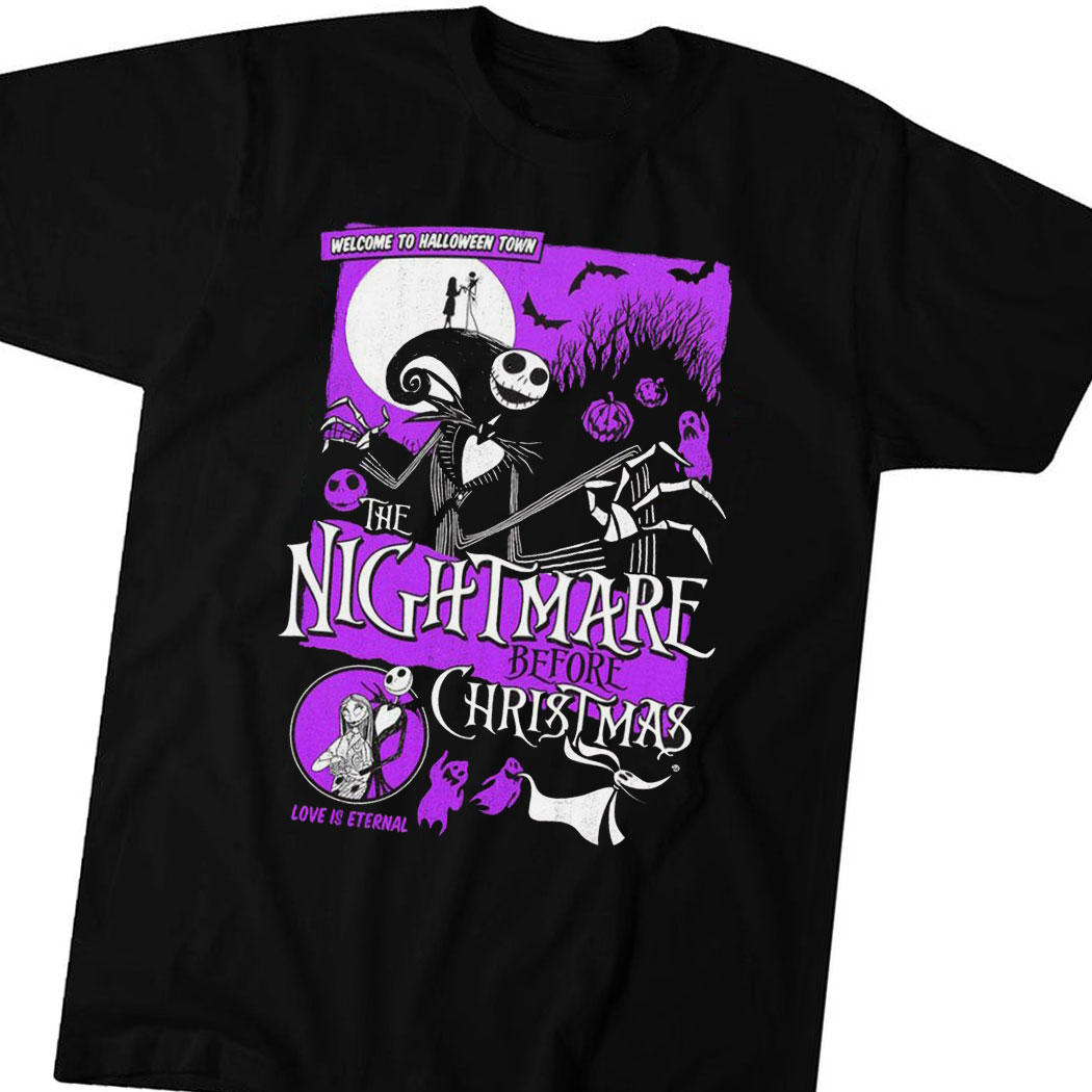 Nightmare Before Christmas Halloween Town Shirt