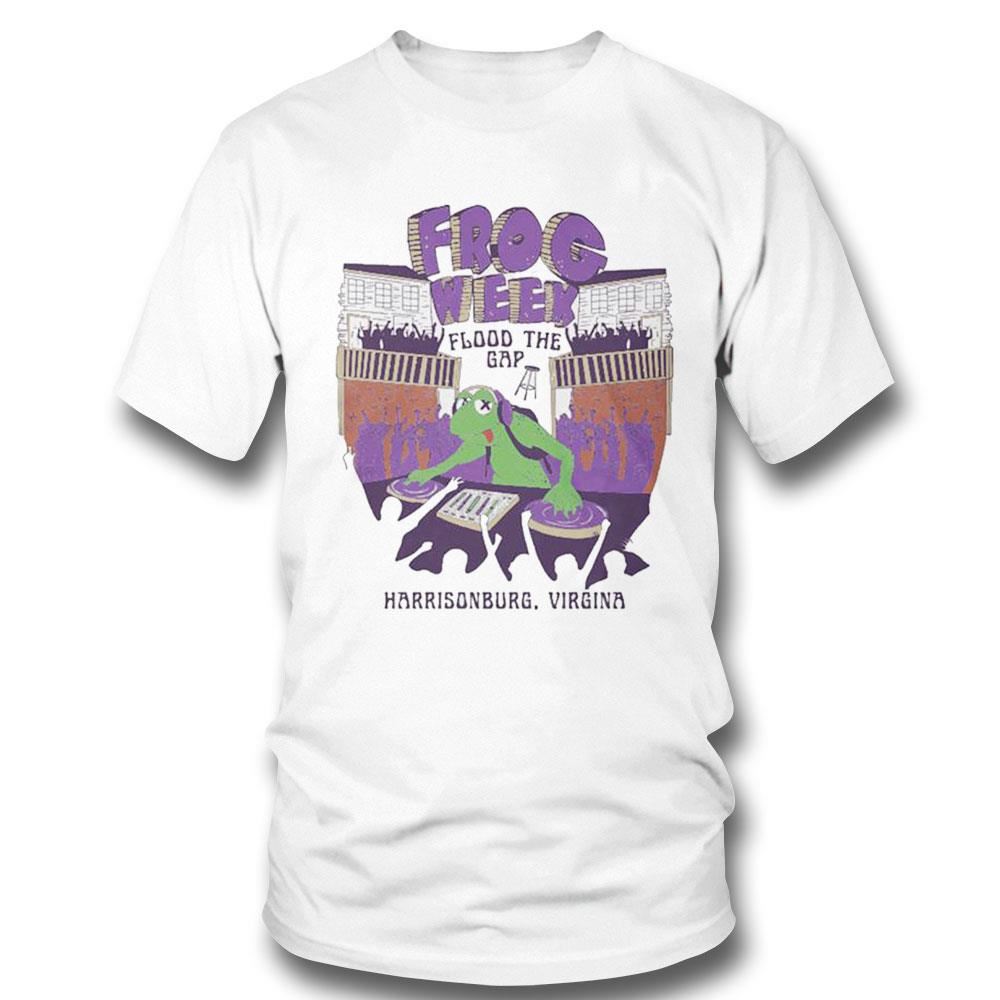 Official Frog Week 2023 Flood The Gap Harrisonburg Virginia Shirt Hoodie