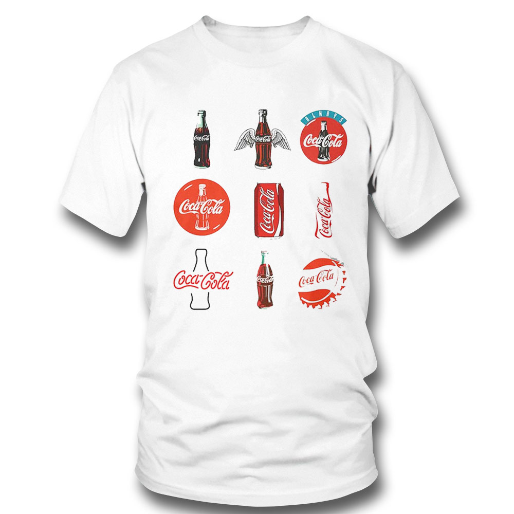 Retro Coca Cola Coke Bottle Logo Shirt Retro Coca Cola Coke Bottle Logo Shirt