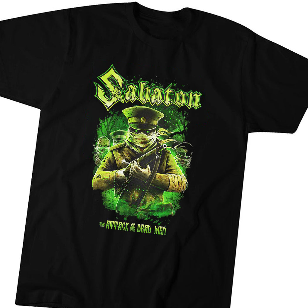 Sabaton Attack Of The Dead Men Shirt