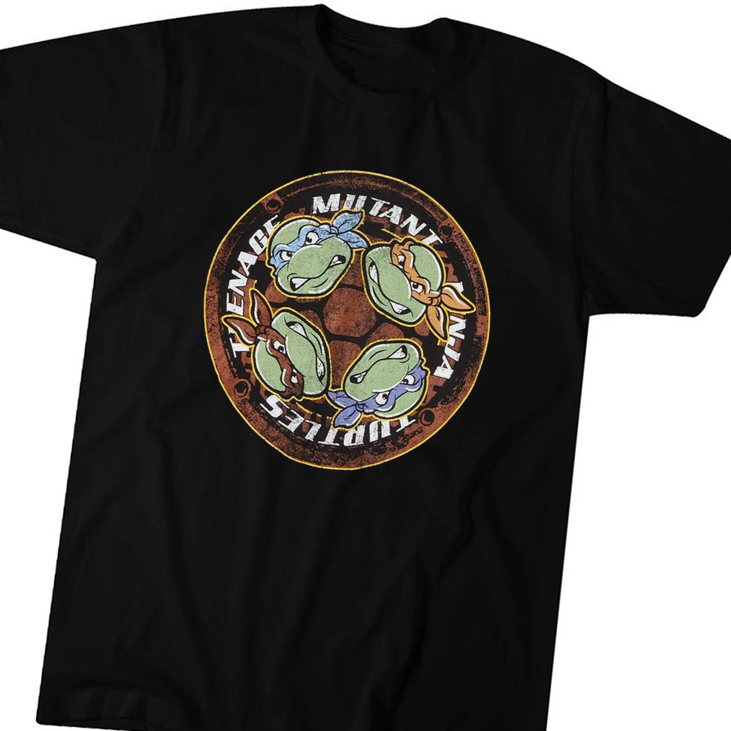 Saw Blade Heads Teenage Mutant Ninja Turtles T-shirt