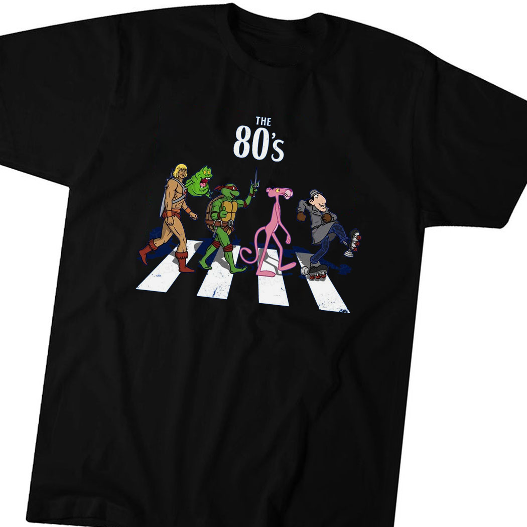 The 80s Road Tmnt Pink Panther Real Ghostbusters Shirt