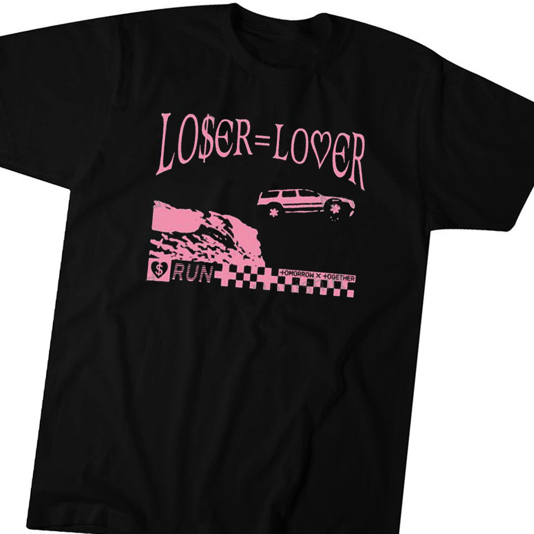 Tomorrow X Together Lollapalooza Loser = Lover Run Shirt
