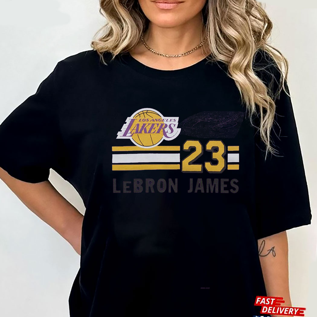 Lakers Lebron James Signature Jersey Shirt Lakers Lebron James Signature Jersey Shirt