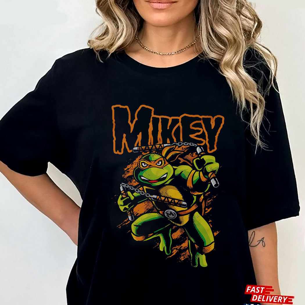 Mikey Cowabunga Shirt Teenage Mutant Ninja Turtles Mikey Cowabunga Shirt Teenage Mutant Ninja Turtles