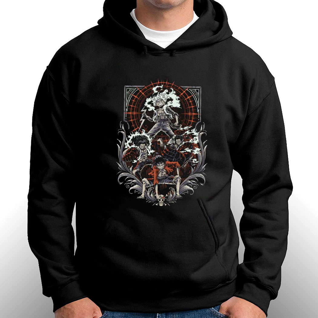 Gear 5 Transformation Shirt Monkey Luffy Nika One Piece Straw Hat Pirates Gear 5 Transformation Shirt Monkey Luffy Nika One Piece Straw Hat Pirates