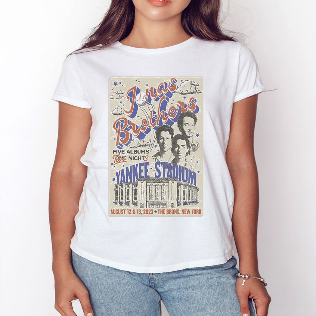 Jonas Brothers August 1213 2023 Bronx Ny Shirt