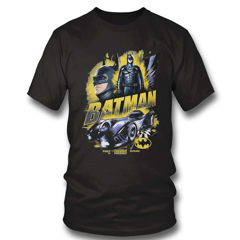 Batman The Flash Movie Past Present Future T-shirt