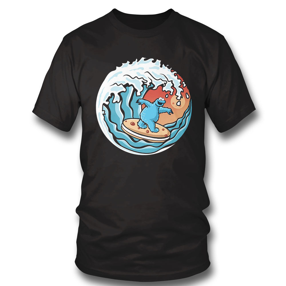 Cookie Surfing Sesame Street Shirt